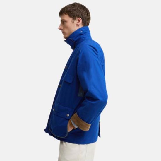  바버 자켓 어스 폴 스미스 러브스  슈가럼프 베데일 캐주얼 재킷 로얄 블루 - BARBOUR