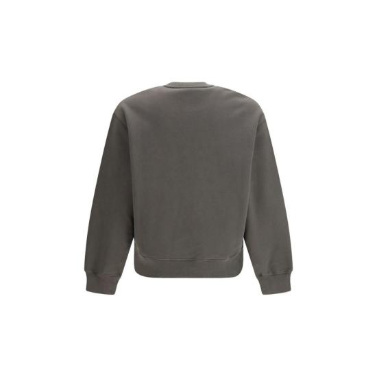  메종키츠네 긴팔 티셔츠 메종 키츠네 코튼 스웨트셔츠 브라운 - MAISON KITSUNE