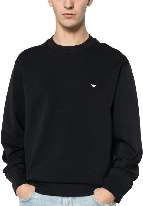 26SS 엠포리오 아르마니 스웨터 8056643425429 NAVY - EMPORIO ARMANI
