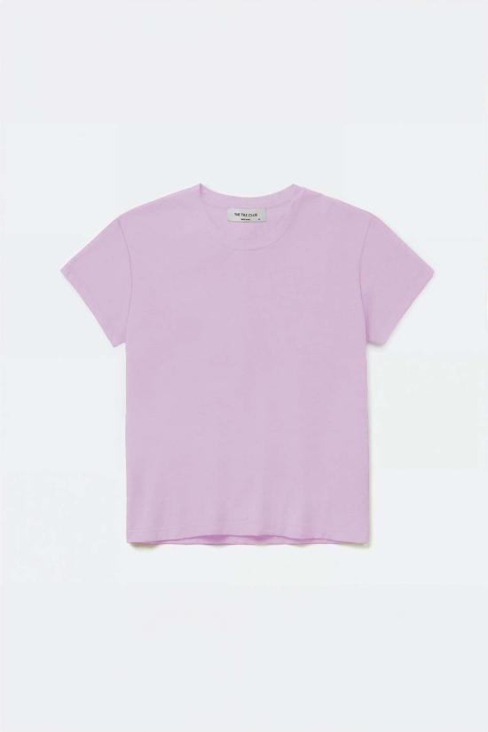  더 타일 클럽 반팔 티셔츠 WVBCW2402T PURPLE
