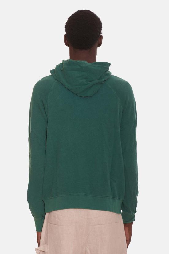  레스 티엔 후드 티셔츠 LESMFW23 06 GREEN - LES TIEN