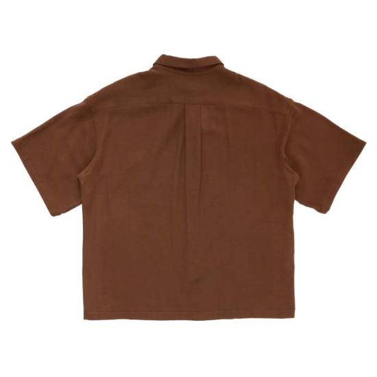  Monitaly 반팔 티셔츠 모니탈리 크롭 가슨 셔츠 브라운 - OTHER BRANDS