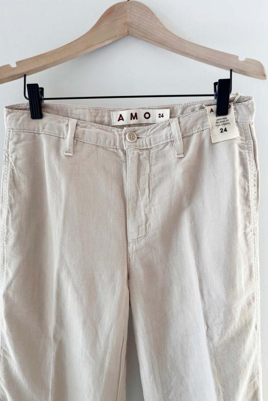  아모 데님 데님 팬츠 엠마 하이라이즈 릴렉스 팬츠 - AMO DENIM