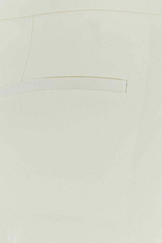  질샌더 수트 팬츠 질 샌더 코튼 팬츠 화이트 - JIL SANDER