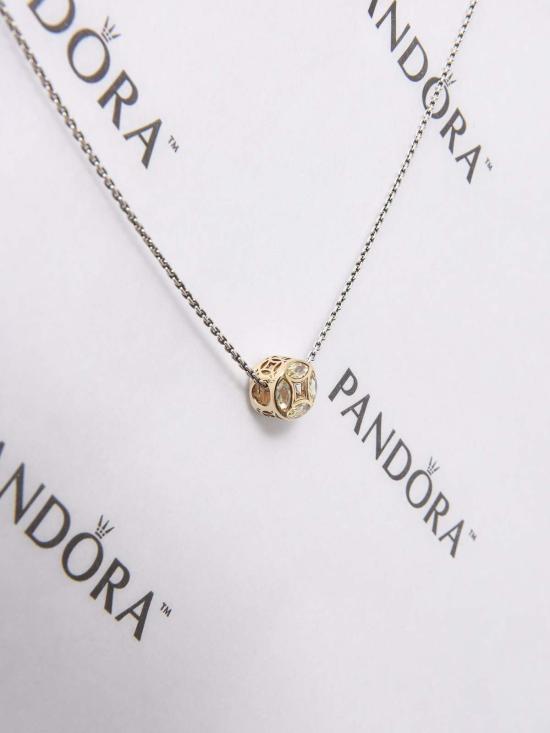  판도라 목걸이/팬던트 굿 포춘 코인 참 - PANDORA