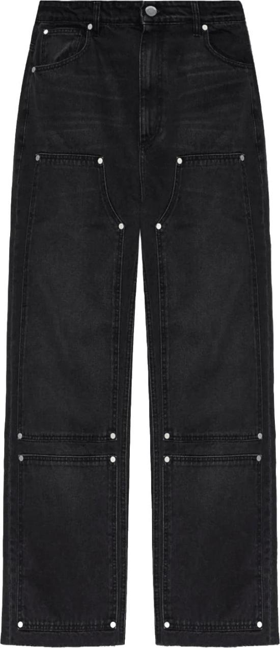 26FW 44레이블 스트레이트 팬츠 HPOSTARDENIMPANTEIGENGRAU DONKERGREY