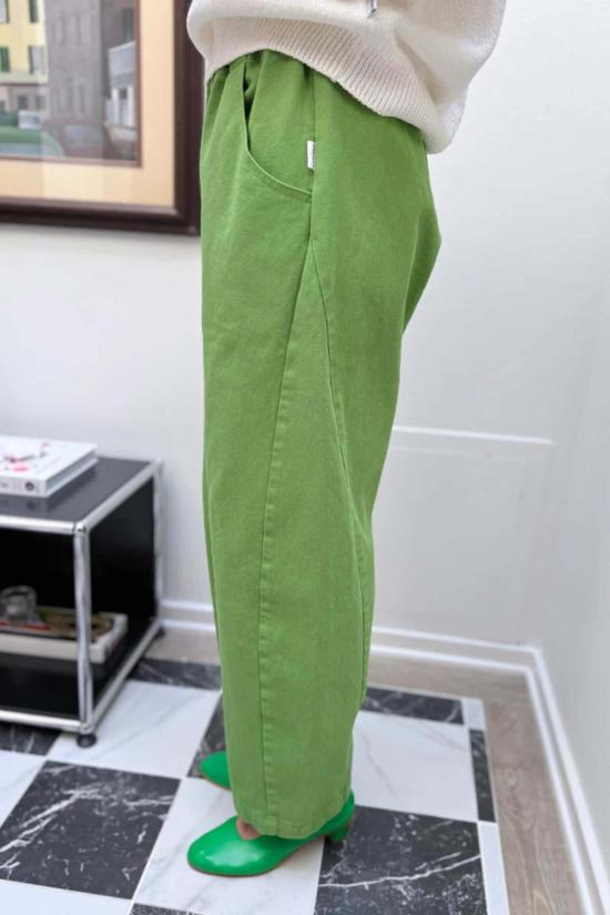  르 본 숍 크롭 팬츠 Le Bon Shoppe Arc Pant 피스타치오 - Le Bon Shoppe