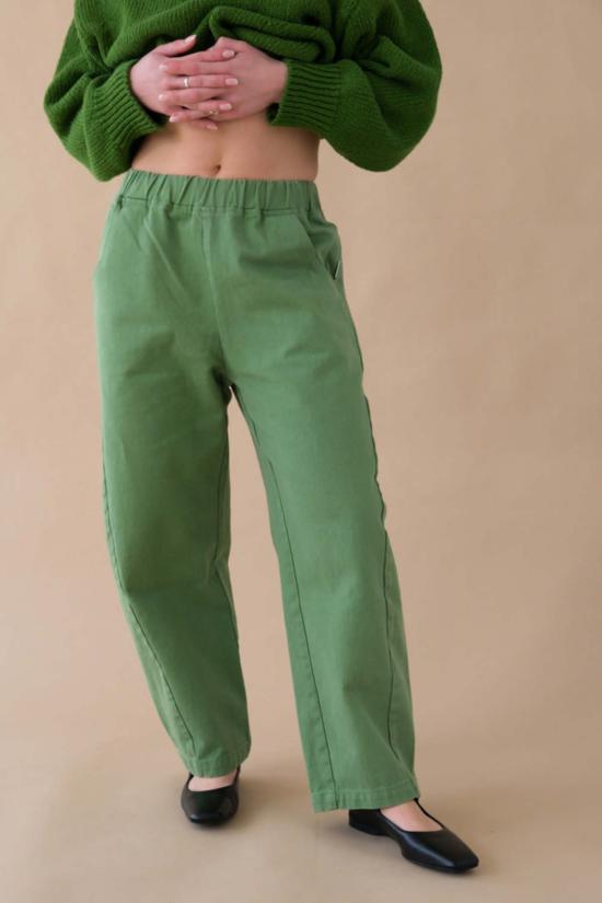  르 본 숍 크롭 팬츠 Le Bon Shoppe Arc Pant 피스타치오