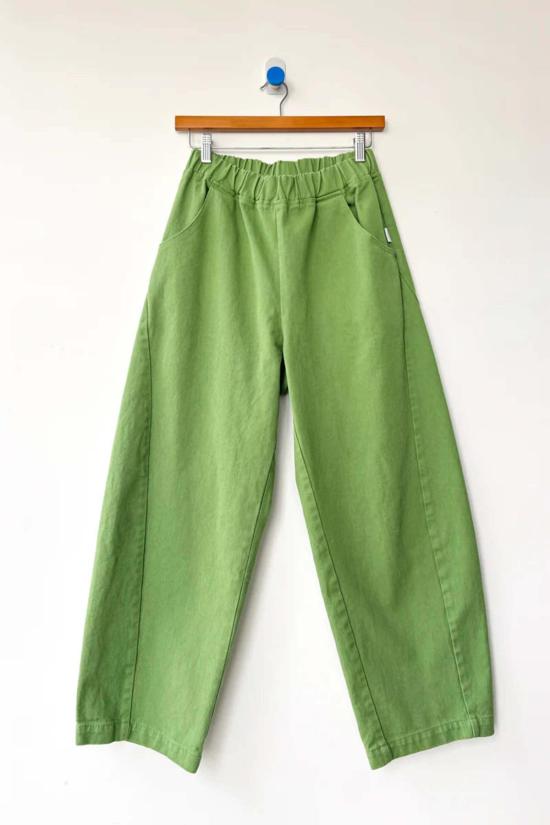 르 본 숍 크롭 팬츠 Le Bon Shoppe Arc Pant 피스타치오 - Le Bon Shoppe