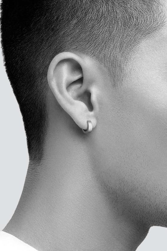  미안사이 싱글 이어링 골드 베르메일 4mm 허기 - MIANSAI