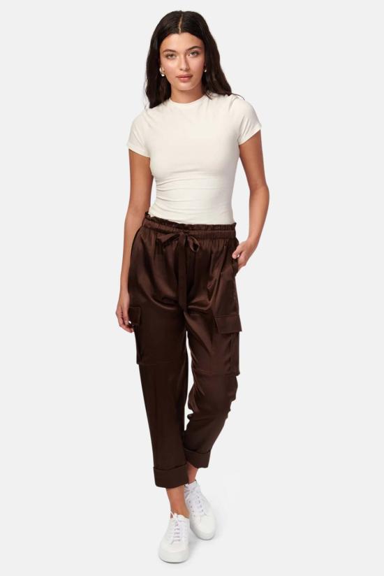  카미 뉴욕 스트레이트 팬츠 F20 11 BROWN - CAMI NYC