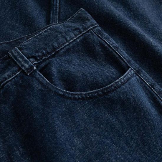  아펜쳐 데님 팬츠 Arpenteur 4 포켓 팬츠 미드웨이트 데님 다크 인디고 - ARPENTEUR