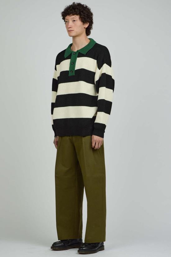  더 엔케이씨 스토어 스트레이트 팬츠 Nkc 토미 팬츠 올리브 - The NKC Store