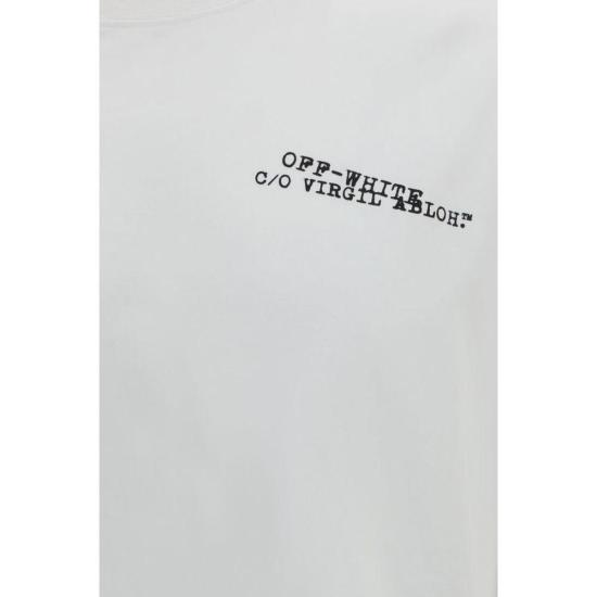 26SS 오프화이트 반팔 티셔츠 애로우 스케이트 티셔츠 화이트 - OFF WHITE