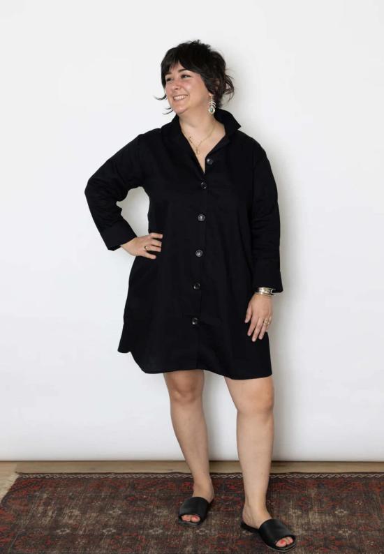  에스비제이 오스틴 미디 원피스 Sbj 오스틴 스테이시 드레스 - SBJ AUSTIN
