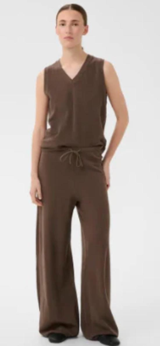  Inwear 스트레이트 팬츠 인웨어 데바이우  커피 쿼츠