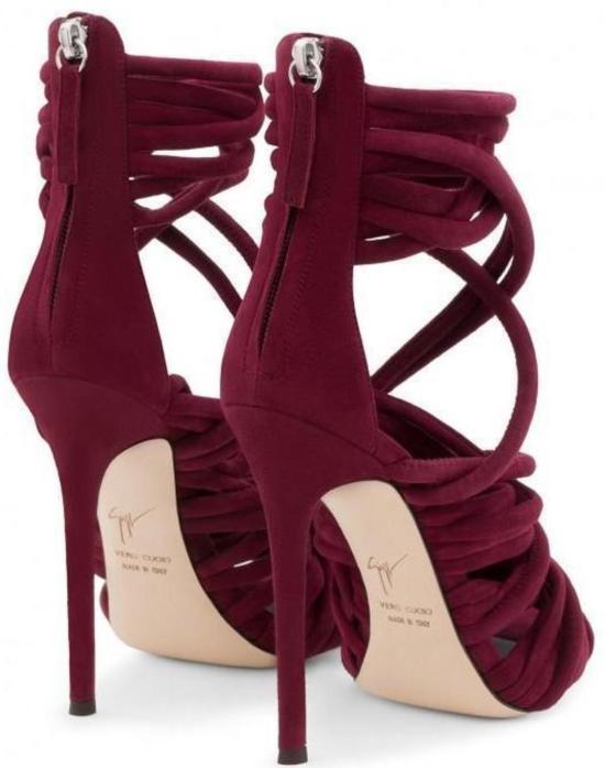  쥬세페자노티 샌들 주세페 자노티 런웨이  버건디 - GIUSEPPE ZANOTTI