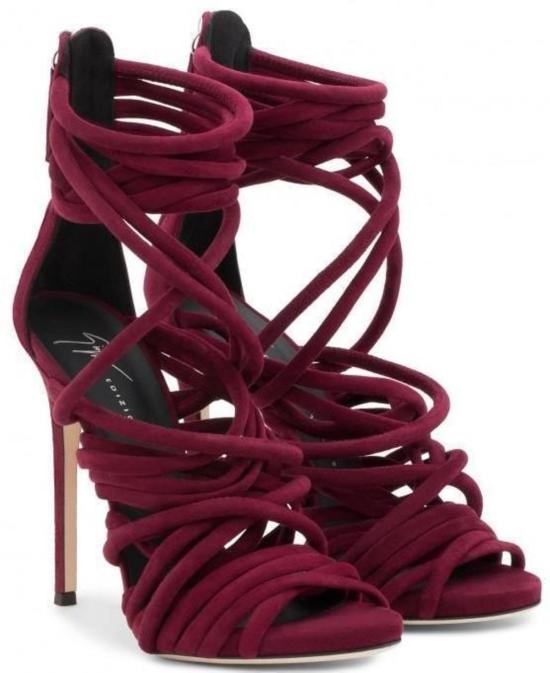  쥬세페자노티 샌들 주세페 자노티 런웨이  버건디 - GIUSEPPE ZANOTTI