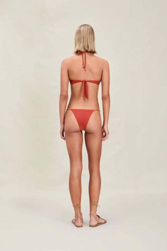  데본 윈저 비키니 수영복 제네시스 비키니 바텀 테라코타 - DEVON WINDSOR