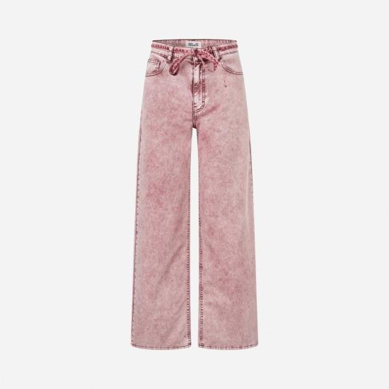  바움 운드 페르드가르텐 스트레이트 팬츠 Baum Und Pferdgarten Ninie Jeans 워시드 사사프라스 - BAUM UND PFERDGARTEN