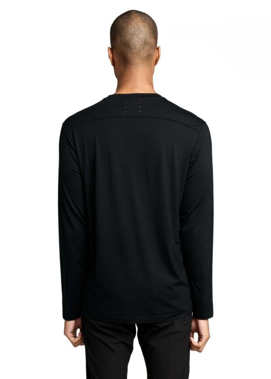  Wolves 긴팔 티셔츠 울브스 메리노  블랙/미드나잇 블루/샌드 - OTHER BRANDS