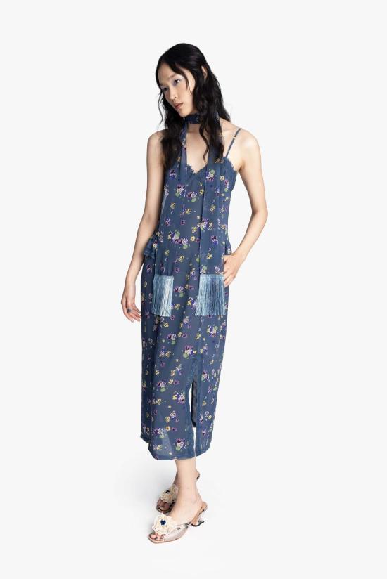  안나 수이 롱 원피스 326A70 BLUE - ANNA SUI