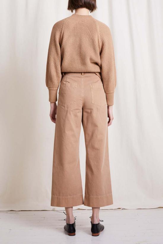 어피스 어파트 스트레이트 팬츠 Apiece Apart Merida Pant Camel - APIECE APART