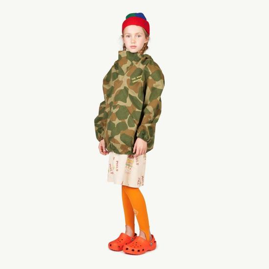  [키즈] 더 애니멀스 옵저버토리 자켓 어린이 동물 관측소 잉어 재킷 녹색 군용