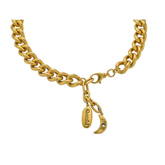  로니 폴 주얼리 목걸이/팬던트 그레이트풀 하트 네크리스 골드 - LONI PAUL JEWELRY