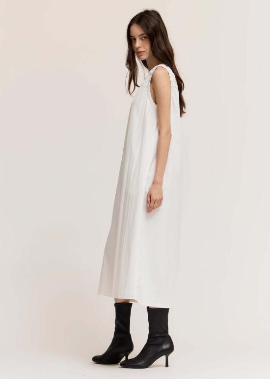  Grade & Gather 롱 원피스 그레이드 앤 개더 베이비 러플 A라인 드레스 - OTHER BRANDS