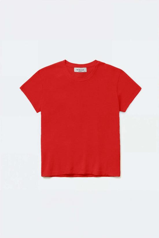  더 타일 클럽 반팔 티셔츠 WVBCW2402T RED