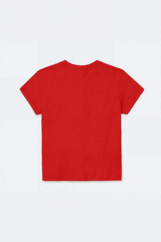  더 타일 클럽 반팔 티셔츠 WVBCW2402T RED - THE TILE CLUB