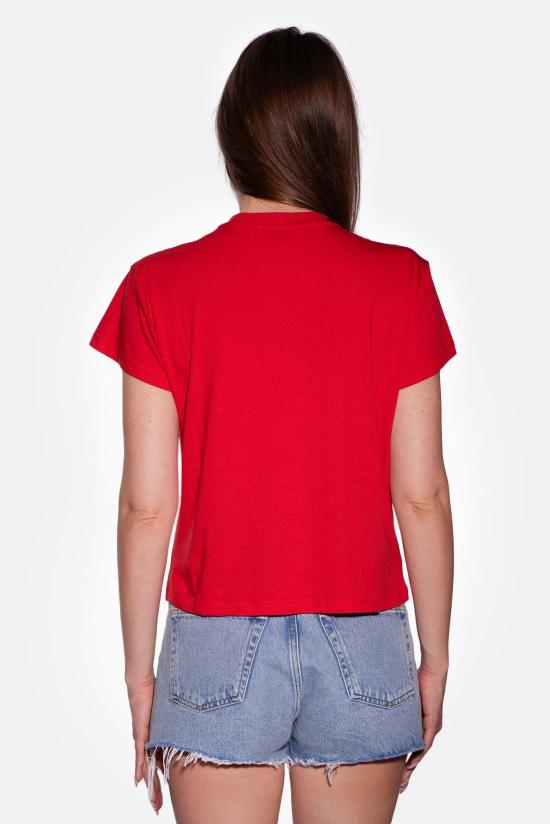 더 타일 클럽 반팔 티셔츠 WVBCW2402T RED - THE TILE CLUB