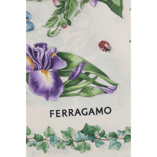  살바토레 페라가모 머플러/스카프 페라가모 에덴 프린트 실크 스카프 멀티컬러 - SALVATORE FERRAGAMO