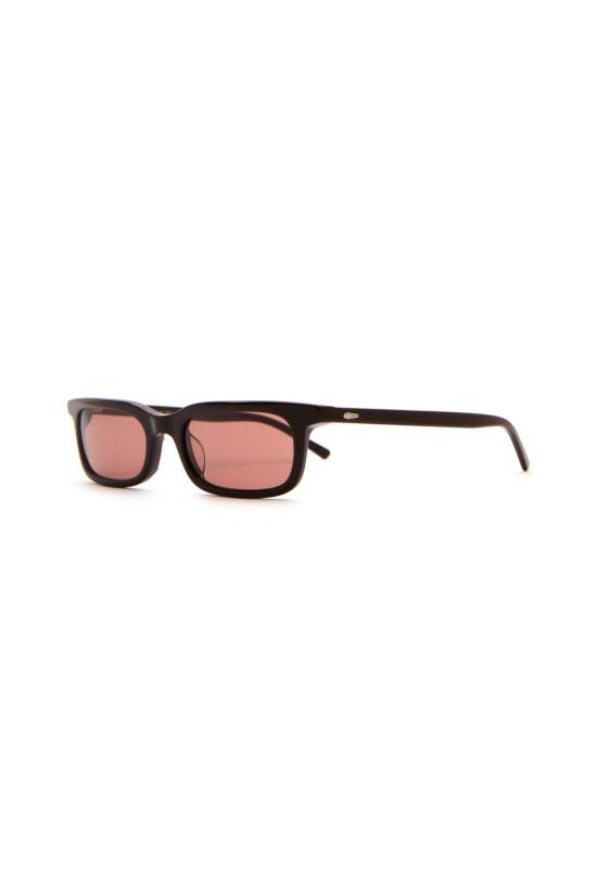  크랩 아이웨어 선글라스 아이들 데이즈 선글라스 마호가니 프레임 & 모브 렌즈 - CRAP EYEWEAR