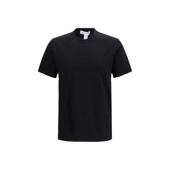 26SS 꼼데가르송 반팔 티셔츠 Comme Des Garçons 반팔 크루넥 티셔츠 블랙
