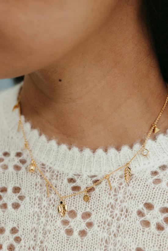  시에라 윈터 주얼리 목걸이/팬던트 탈리스만 목걸이 골드 베르메일 - SIERRA WINTER JEWELRY