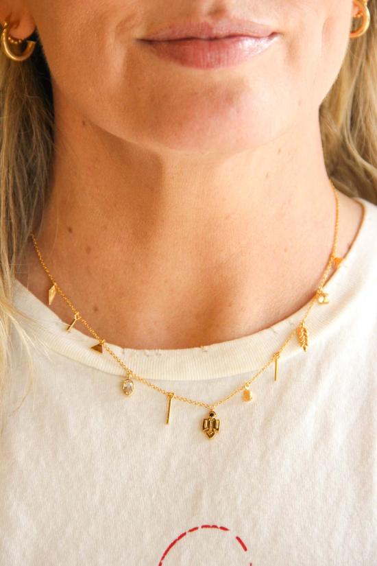  시에라 윈터 주얼리 목걸이/팬던트 탈리스만 목걸이 골드 베르메일 - SIERRA WINTER JEWELRY