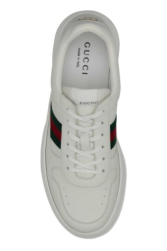  구찌 스니커즈 가죽  화이트 - GUCCI