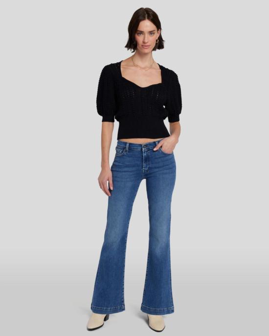  세븐포올맨카인드 데님 팬츠 7 For All Mankind Dojo Jean Medium Blue - 7 FOR ALL MANKIND