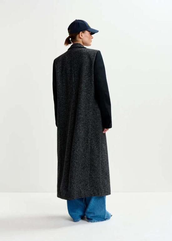  에센셜앤트워프 코트 에센셜 앤트워프 이보나 더블 브레스티드  그레이/블랙 - ESSENTIEL ANTWERP