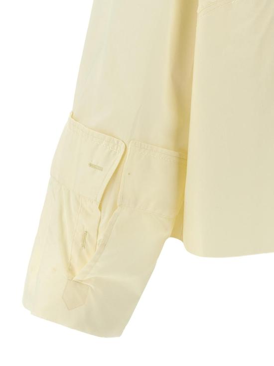  MM6 메종마르지엘라 블라우스 Mm6 메종 마르지엘라 코튼  화이트 - MM6 MAISON MARGIELA