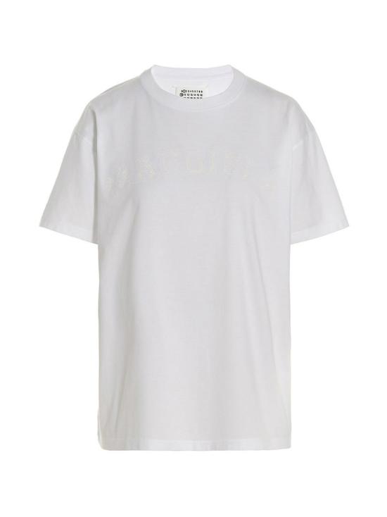  마르지엘라 반팔 티셔츠 메종  코튼 티셔츠 화이트