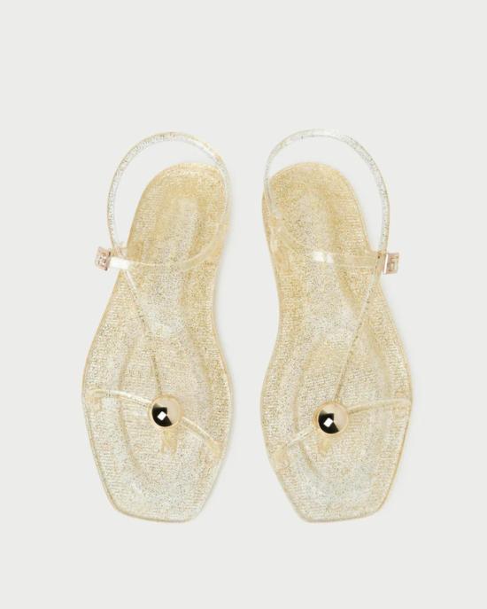  로플러랜달 슈즈 로플러 랜달 다나 스트랩 젤리 샌들 샴페인 - LOEFFLER RANDALL
