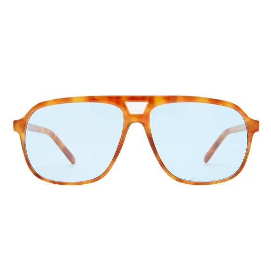  아이레이 선글라스 Aire Monoceros 선글라스 빈티지 Tort Frame/하늘색 렌즈