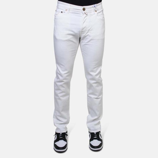  야콥코헨 스트레이트 팬츠 UQL0436S3776A07 OFF WHITE