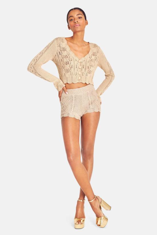  러브쉐이크팬시 숏팬츠 K1346 1427 OAT SPARKLE - LOVESHACKFANCY