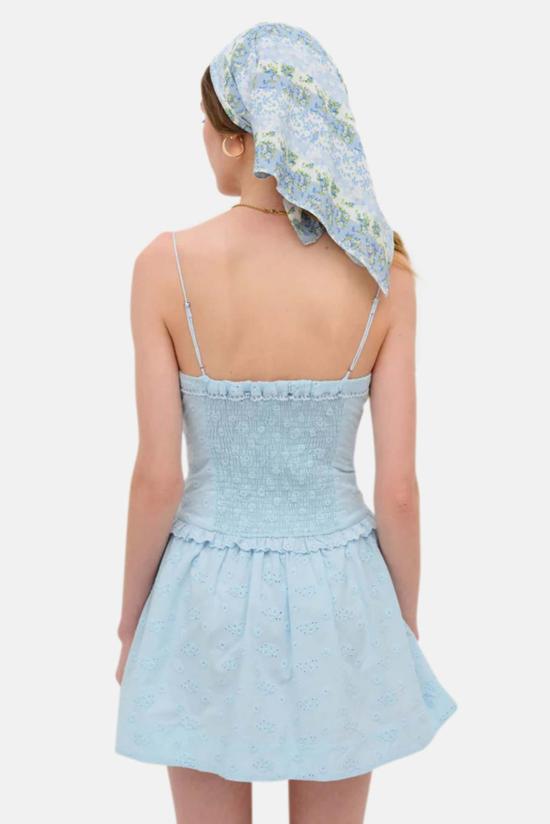  포러브앤레몬스 숏 원피스 CD3398 SU24 BLUE - FOR LOVE & LEMONS