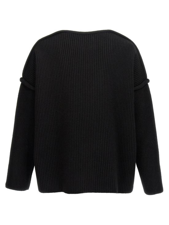  질샌더 스웨터 질 샌더 울  블랙 - JIL SANDER