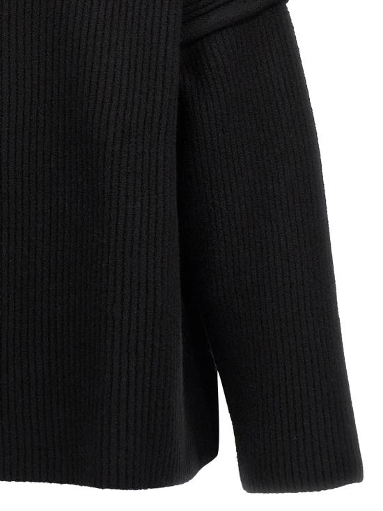  질샌더 스웨터 질 샌더 울  블랙 - JIL SANDER